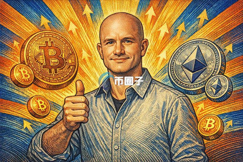 Brian Armstrong：Coinbase数据显示散户正在逢低加码比特币、以太坊