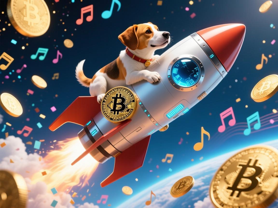 当狗狗币背火箭上天，一场数字狂欢与梦想的狂想曲