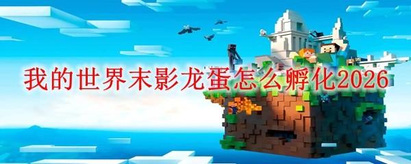 我的世界末影龙蛋怎么孵化2026