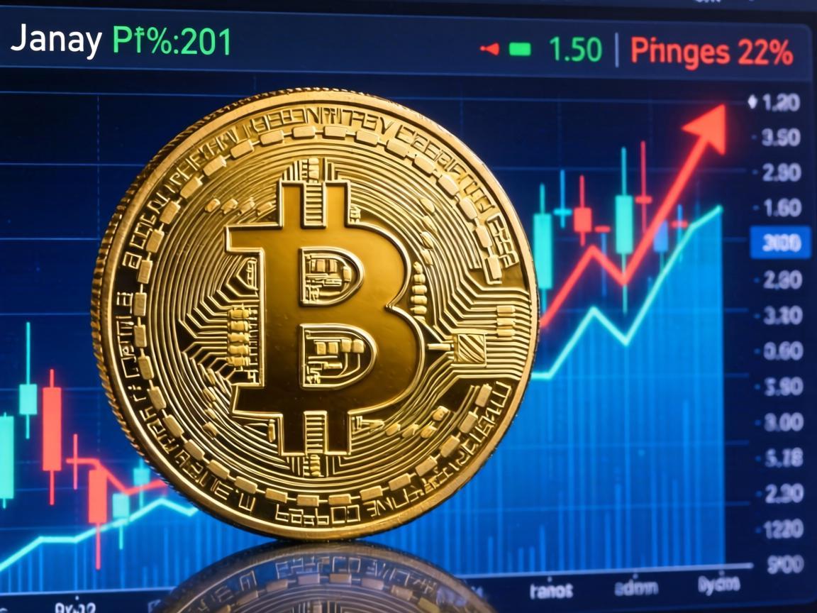 比特币一月价格变化图，市场波动下的机遇与挑战
