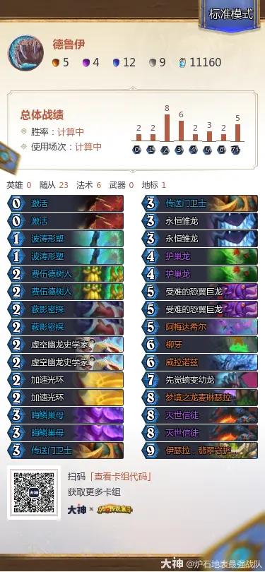 炉石传说大地的裂变德鲁伊卡组怎么选