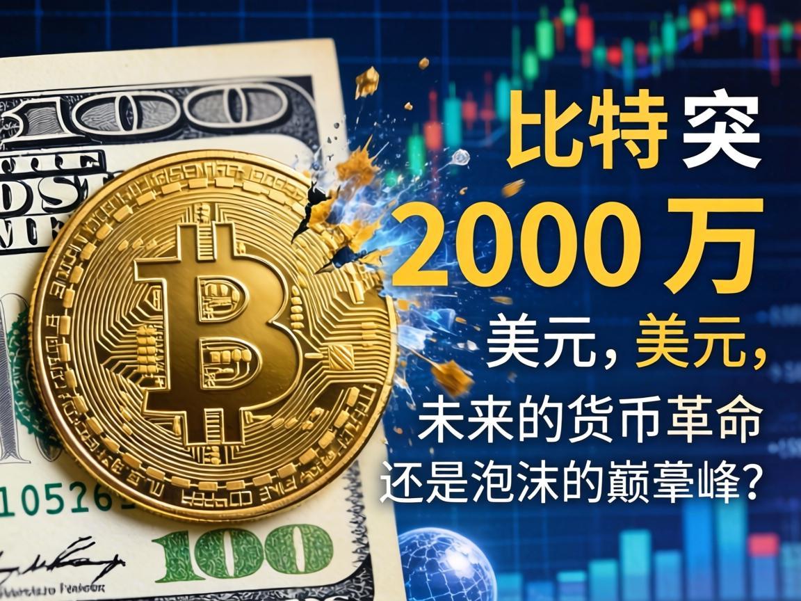 比特币价格突破200万美元，未来的货币革命还是泡沫的巅峰