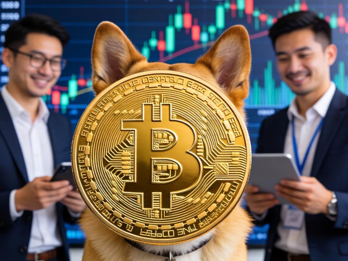 狗狗币今日涨幅显著，投资者热情高涨