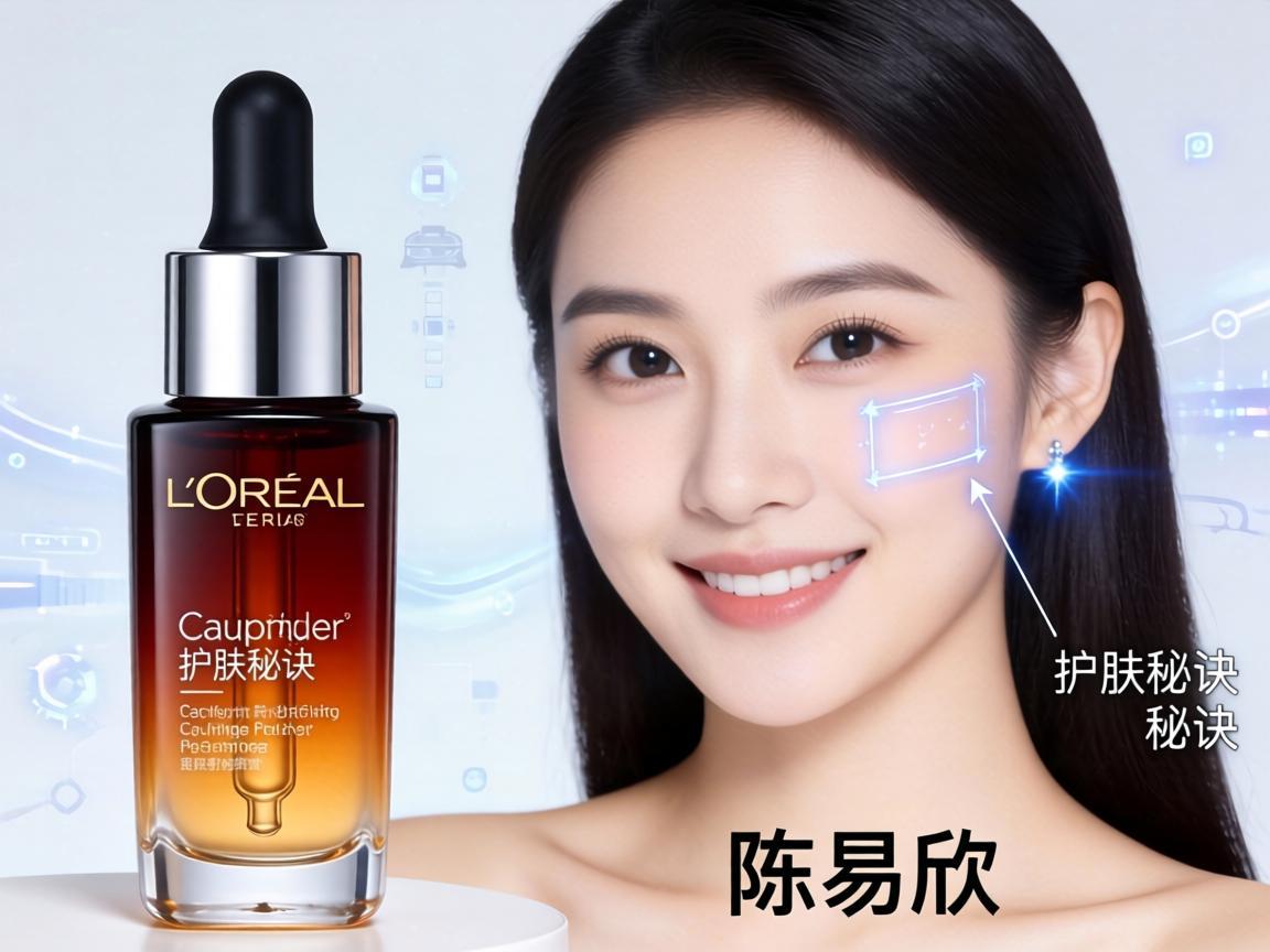 欧莱雅精华，陈易欣的护肤秘诀