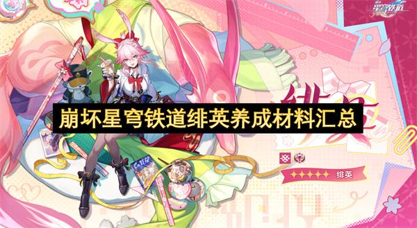 崩坏星穹铁道绯英养成材料汇总