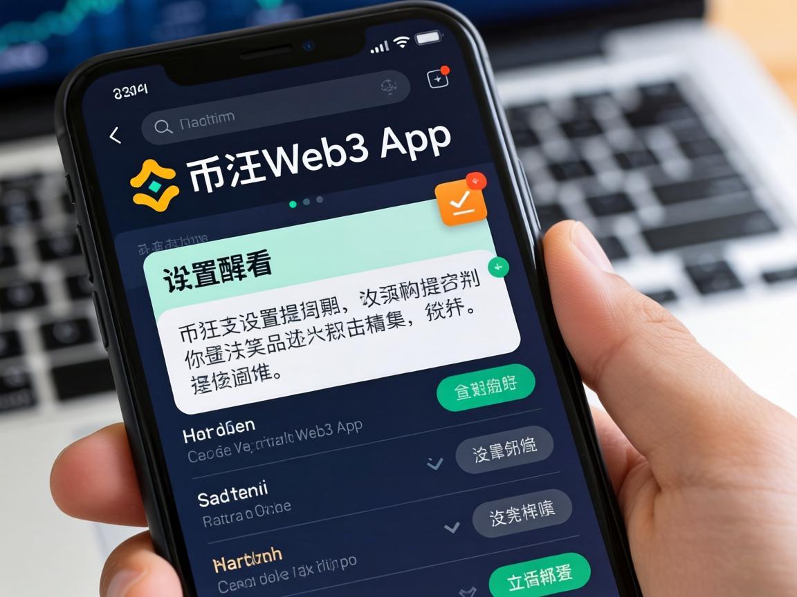 如何在币安Web3 App中设置提醒