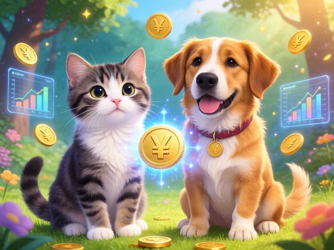 猫猫狗狗的奇妙世界，无限宠物币的魔法