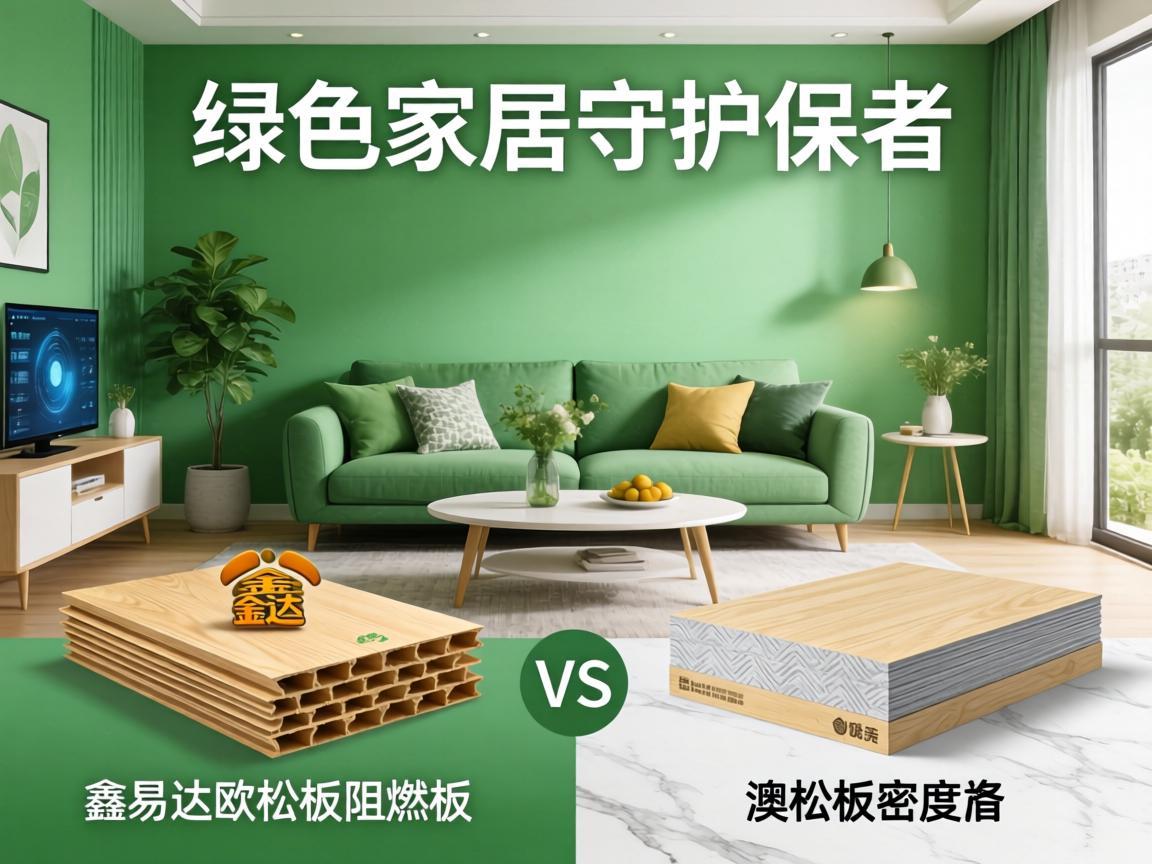 绿色家居的守护者，鑫易达欧松板阻燃板与澳松板密度板的比较