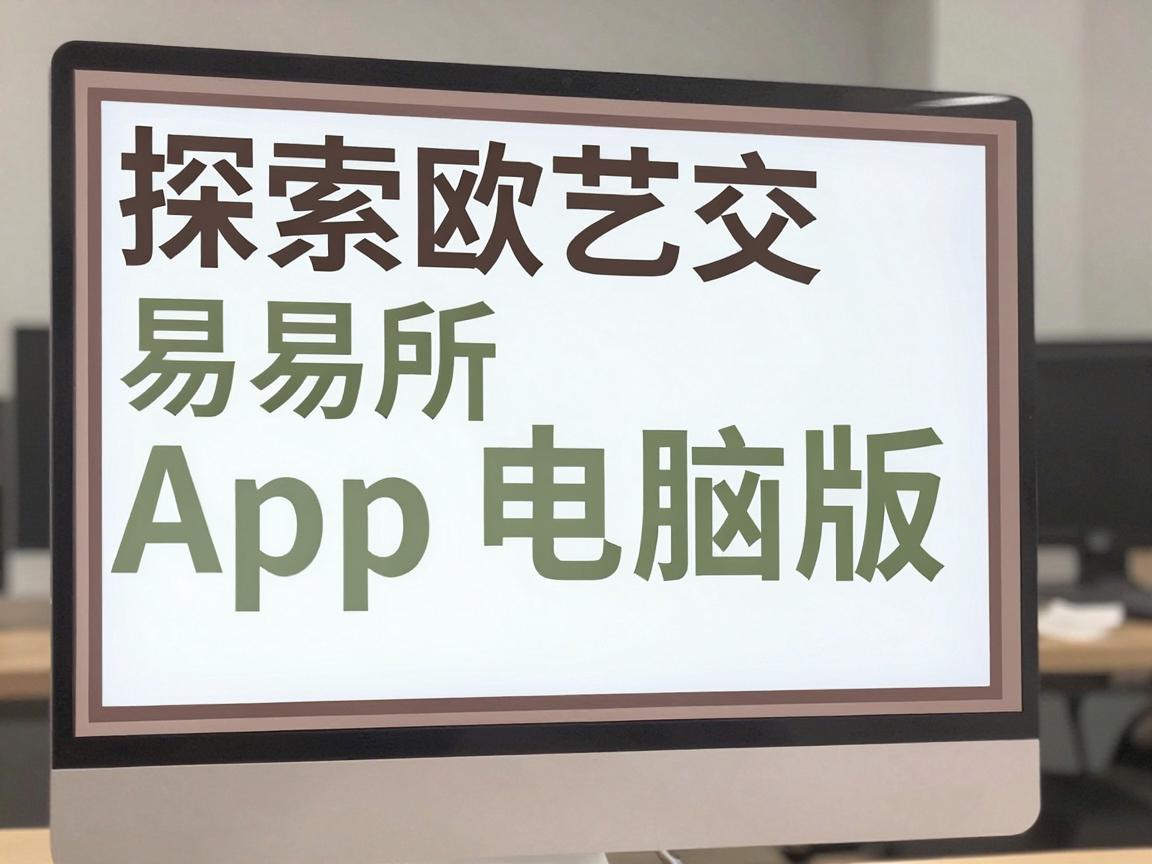 探索欧艺交易所App电脑版，数字资产交易的新选择
