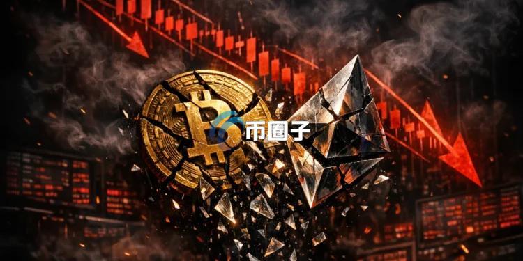 加密货币清晨全面崩杀：比特币暴跌到6.6万美元 以太坊最低1839！恐惧指数崩至11