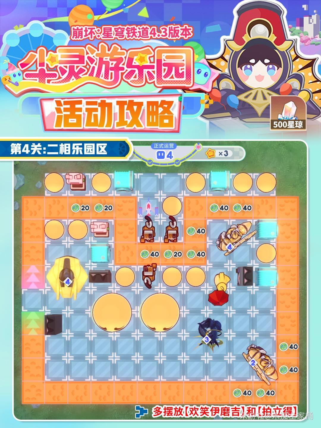 崩坏星穹铁道尘灵游乐园第四关攻略