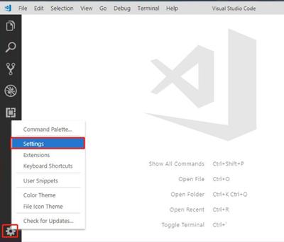 Visual Studio Code如何设置手动更新