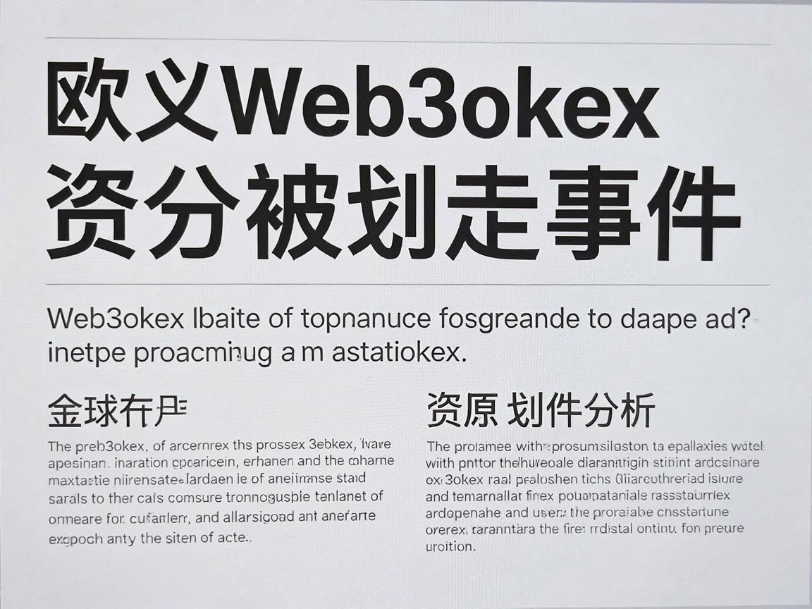 欧义Web3okex资金被划走事件分析