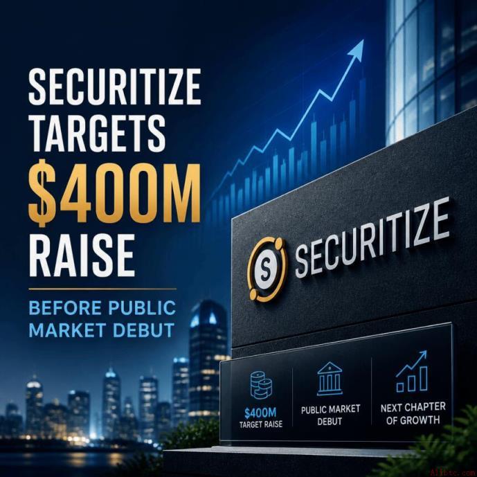 Securitize拟上市前融资4亿美元