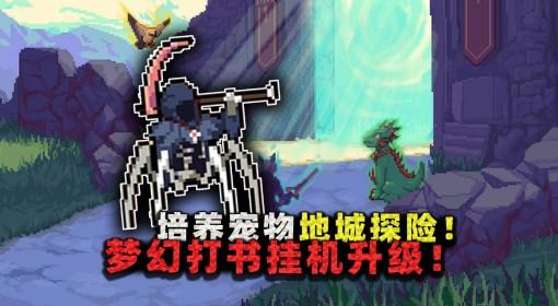 梦幻地下城 挂机打书培养满红宠物