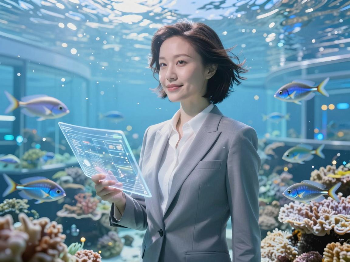 威海莱欧义web3水族工厂，探索数字技术与海洋养殖的融合
