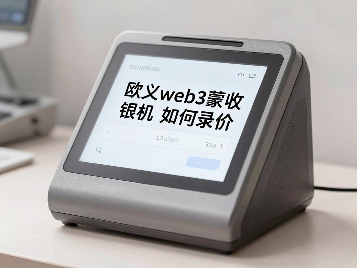 欧义web3蒙收银机如何录价