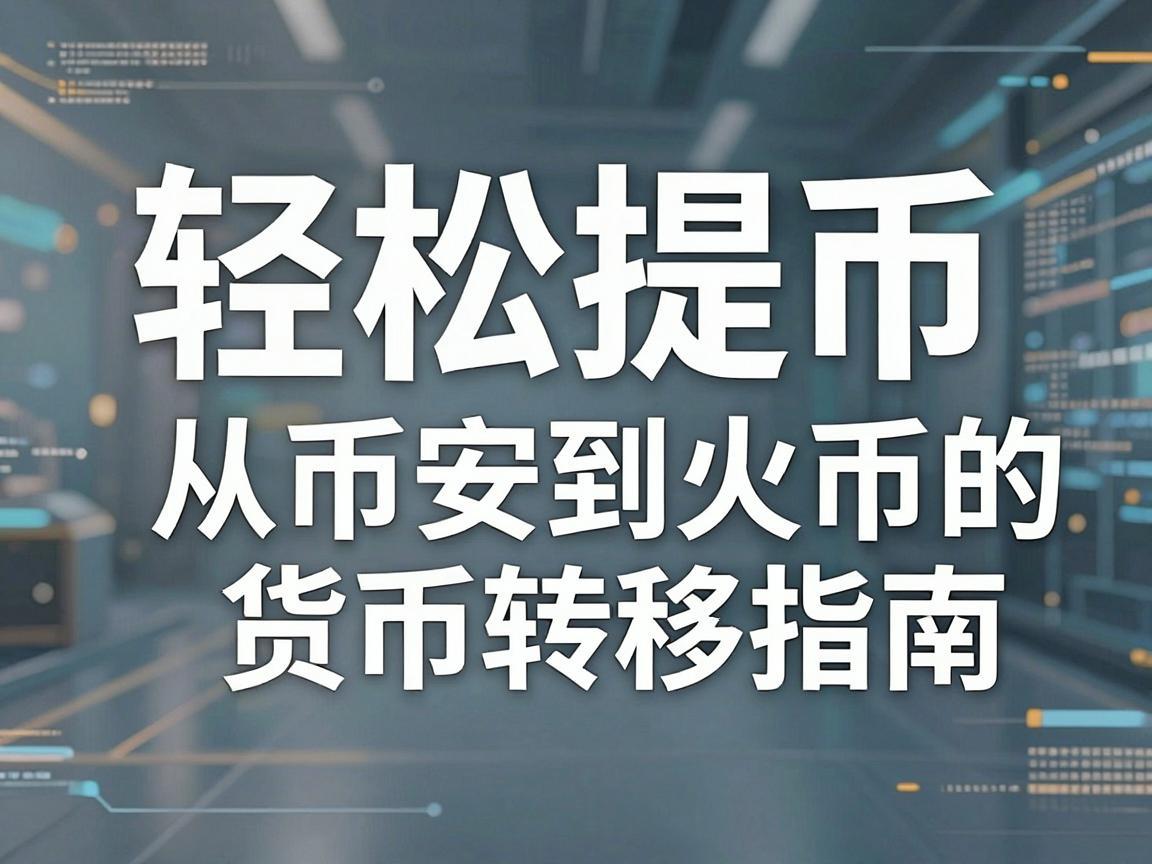 轻松提币，从币安到火币的货币转移指南