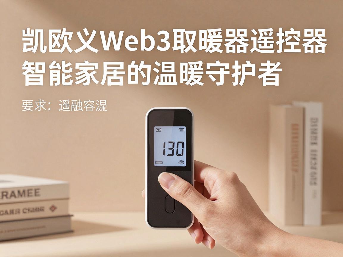 凯欧义Web3取暖器遥控器，智能家居的温暖守护者