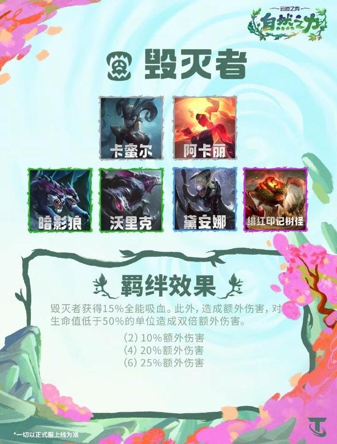 云顶之弈S18毁灭者羁绊效果一览